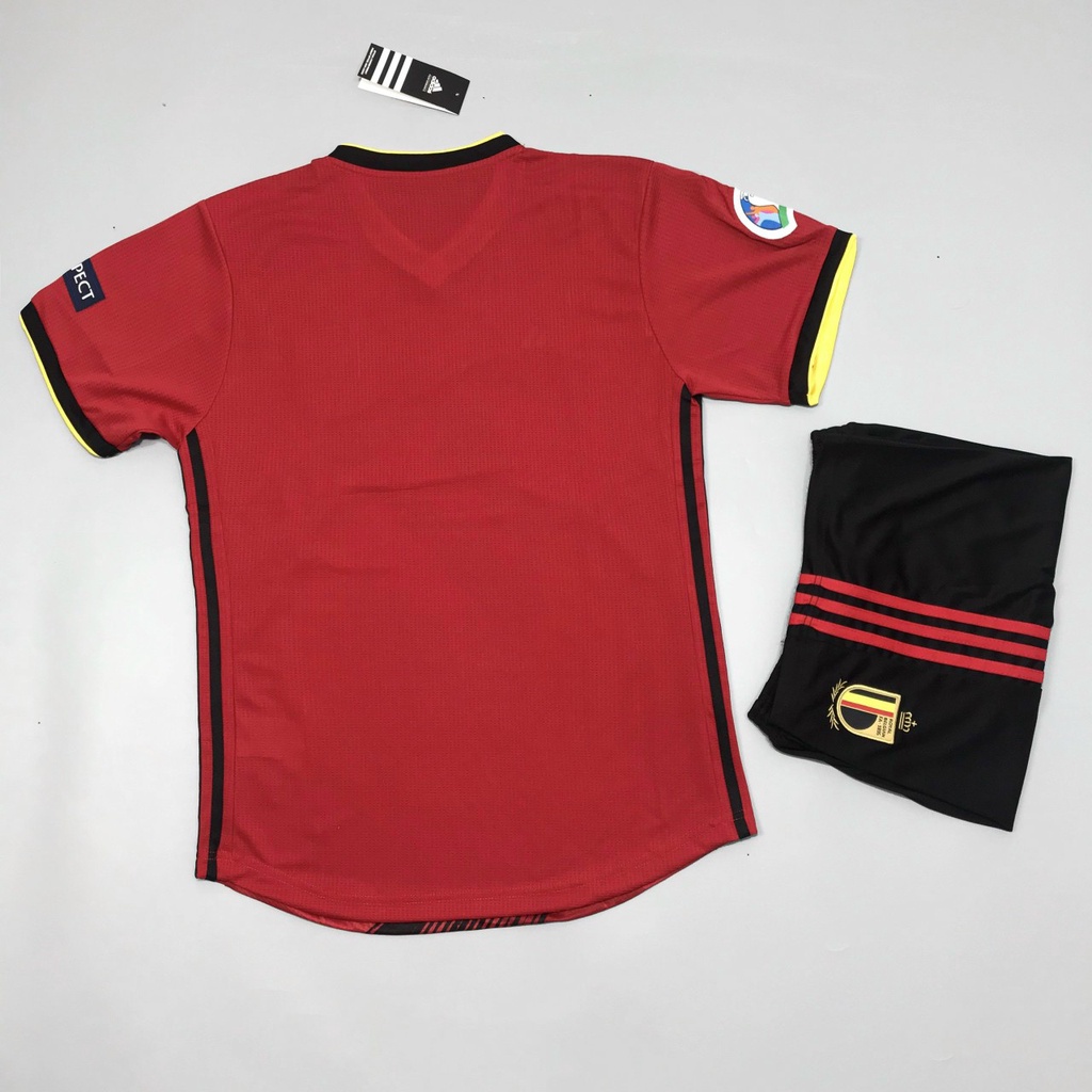 ÁO BÓNG ĐÁ/QUẦN ÁO BÓNG ĐÁ ĐỘI TUYỂN BỈ-VẢI GAI THÁI CAO CẤP