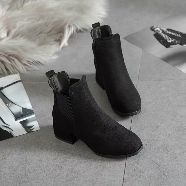 (ORDER) Bốt da lộn cổ ngắn BiG Size 35-43 | BigBuy360 - bigbuy360.vn