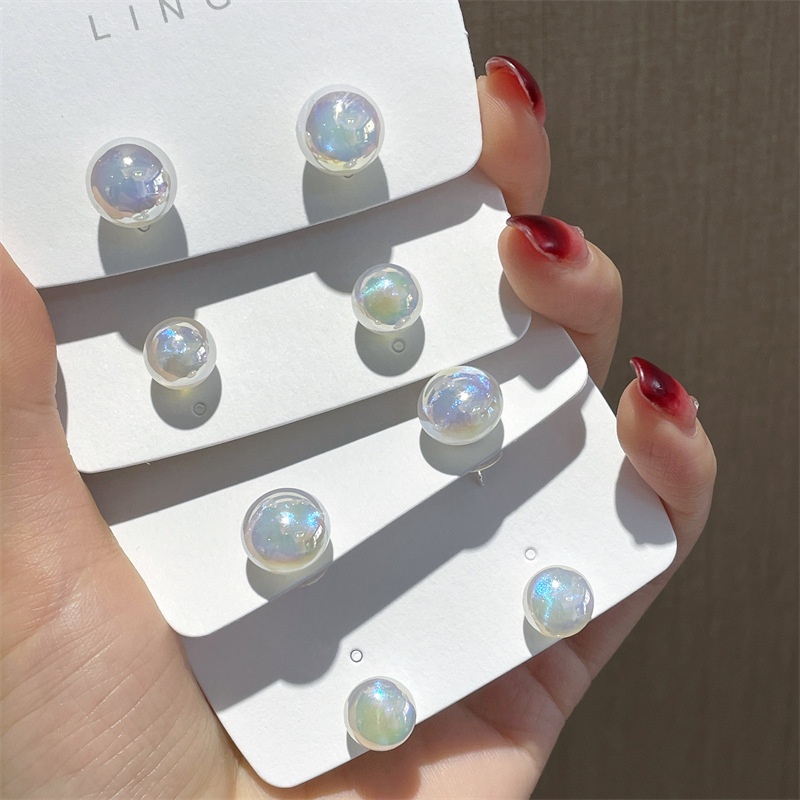 Bông Tai Đính Ngọc Trai Nhân Tạo Thời Trang Dành Cho Nữ