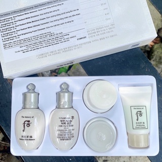 Set whoo 5 món mini (ảnh chụp)
