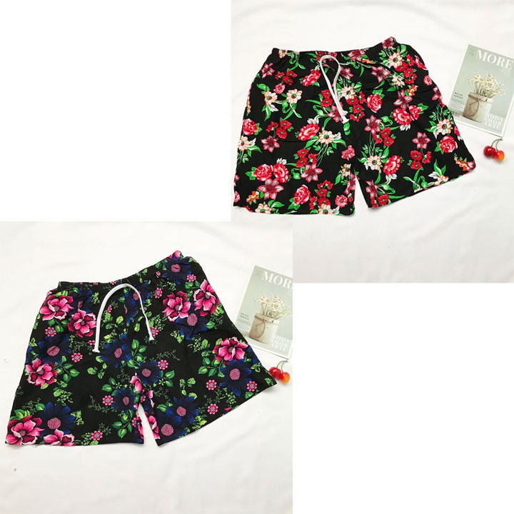 Quần đùi nữ từ 50-55kg vải lanh tole - Quần short nữ - QU26