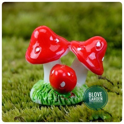 Cây Nấm chùm làm phụ kiện sen đá, xương rồng, terrarium, charm slime