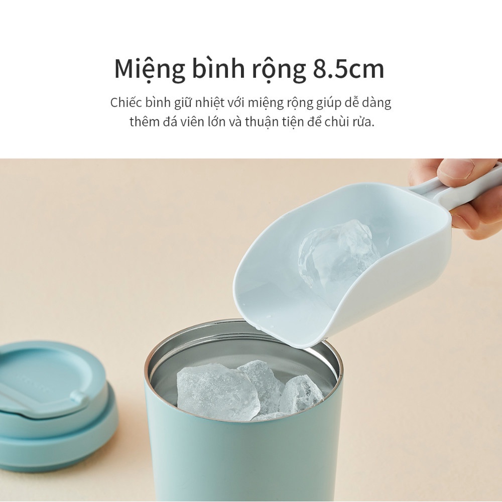 Bình giữ nhiệt Lock&Lock New Clip Tumbler 540ml LHC4279 - 2 nắp thay thế