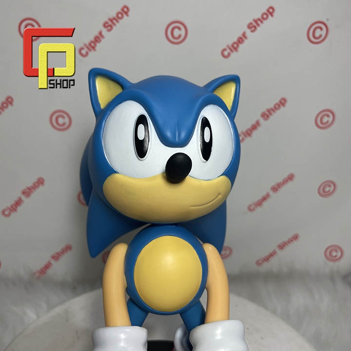 Mô hình nhím Sonic The Hedgehog - Có giá đỡ điện thoại - figure sonic ps4