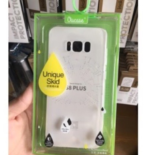 Ốp lưng dẻo trong suốt Oucase chống ố vàng cho sam sung S8/S8plus