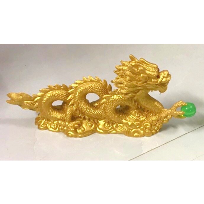 Rồng dài ôm ngọc trang trí bàn làn việc, mang lại uy quyền và giàu có cho gia chủ- Buddha168shop