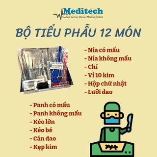 [HOT2023] BỘ TIỂU PHẪU 13 MÓN ĐÃ BAO GỒM DA GIẢ