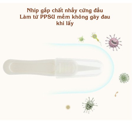 Dụng Cụ Hút Mũi Bằng Dây Silicon Kichi