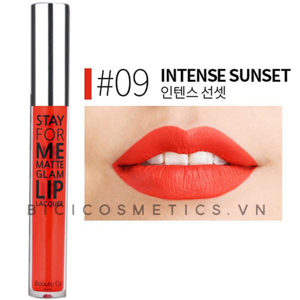 Son Kem Lì Beauty Co Seoul Stay For Me Matte Glam Lip Lacquer