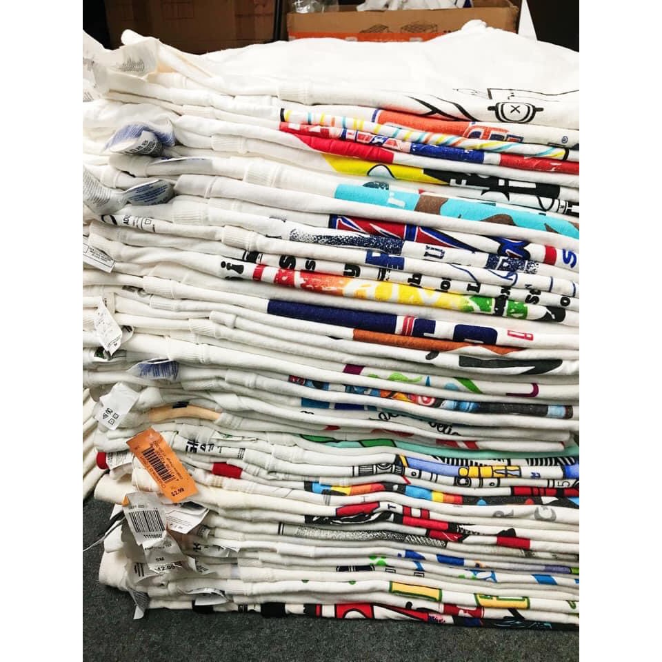 Áo thun secondhand US chọn mẫu form rộng nam nữ | BigBuy360 - bigbuy360.vn