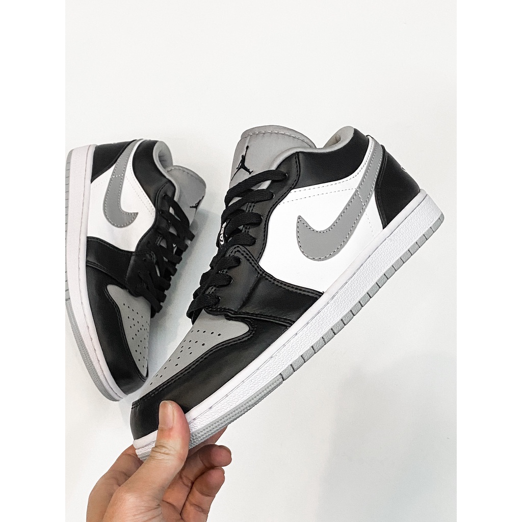 [HOT] Giày Jd 1 đen xám thấp cổ smoke cao cấp fullbox bill | BigBuy360 - bigbuy360.vn