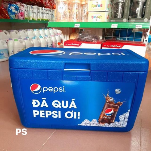 THÙNG ĐỰNG ĐÁ 45L PEPSI