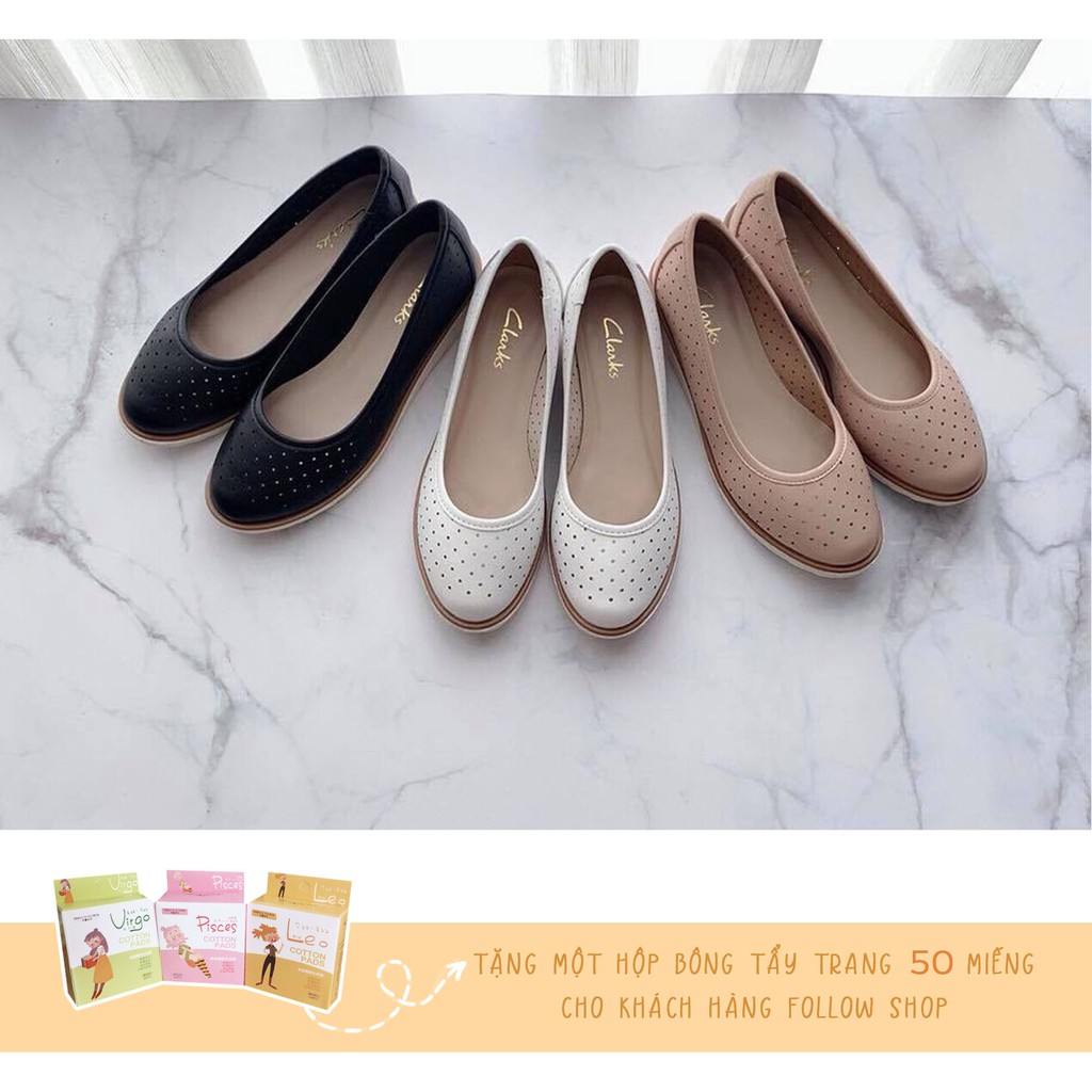 Giày búp bê lỗ 3cm siêu êm sang chảnh , tiểu thư