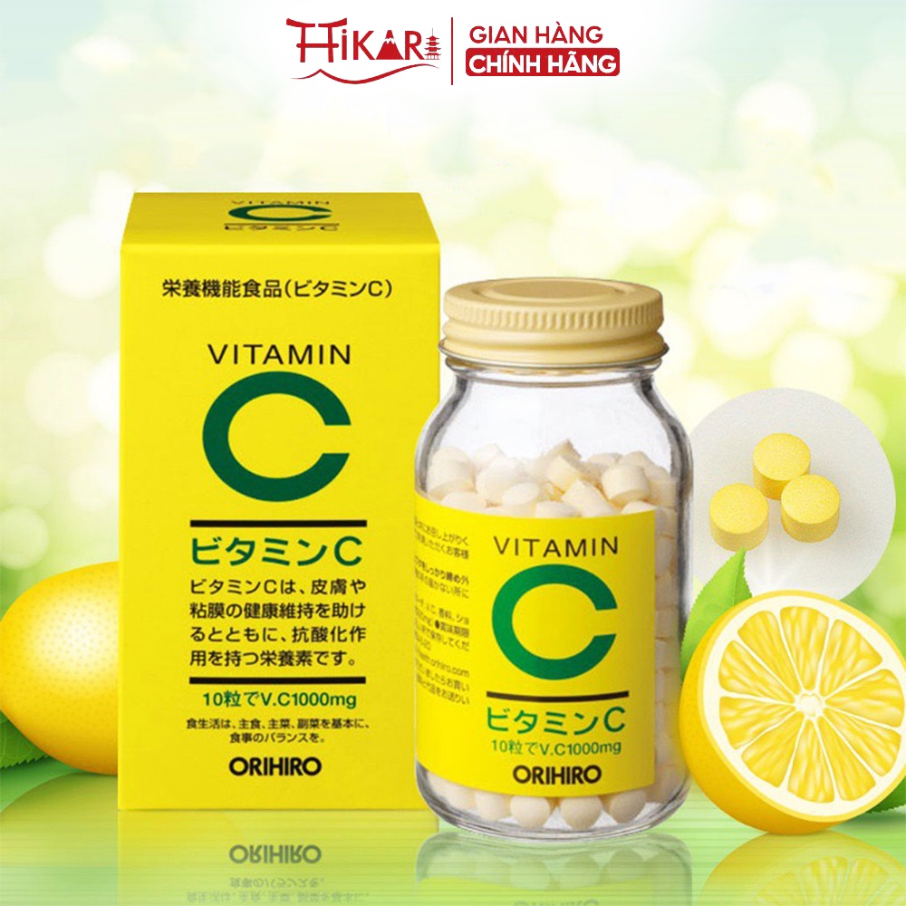 Viên uống Vitamin C Orihiro 300 viên