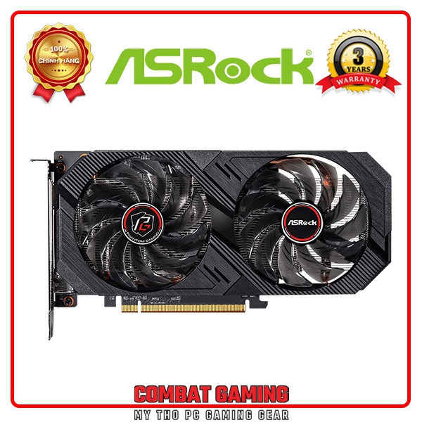 Card Màn Hình Asrock RX 6500 XT Phantom Gaming D 4GB OC