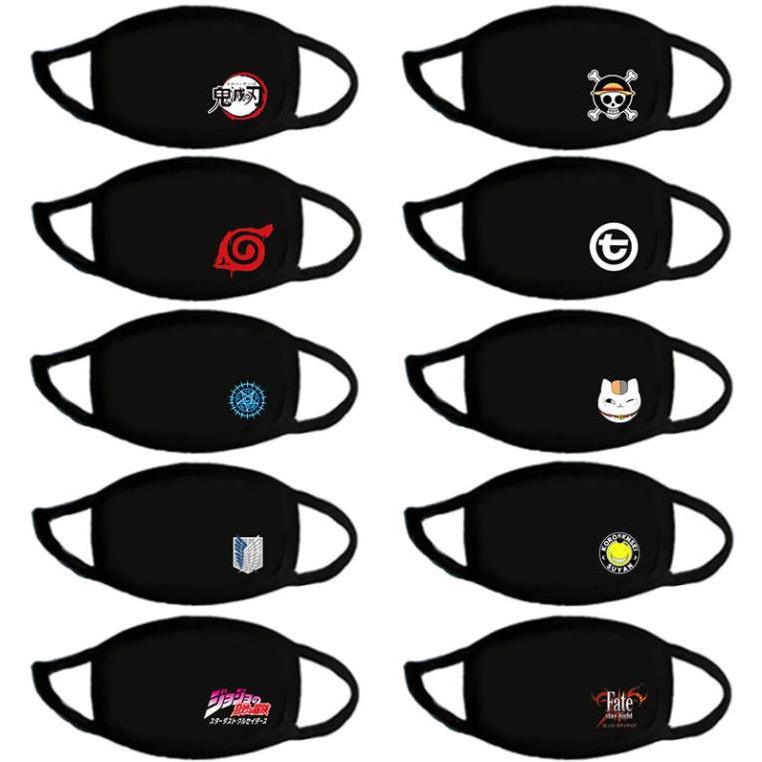 Khẩu Trang Vải Dày Thoáng Khí Giữ Ấm In Hình Anime Naruto Sasuke Uchiha Dễ Thương giá tại xưởng