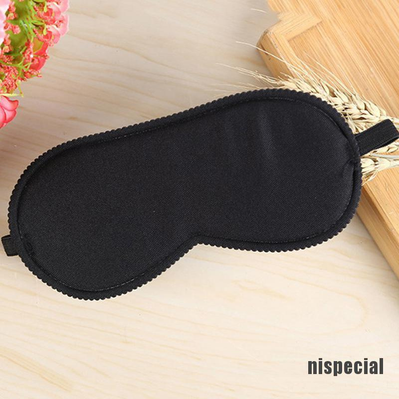 [nis-beauty] Black Sleep Eye Mask Filled Sunshade Travel Sleep Relaxation Aid Blinds Eyes