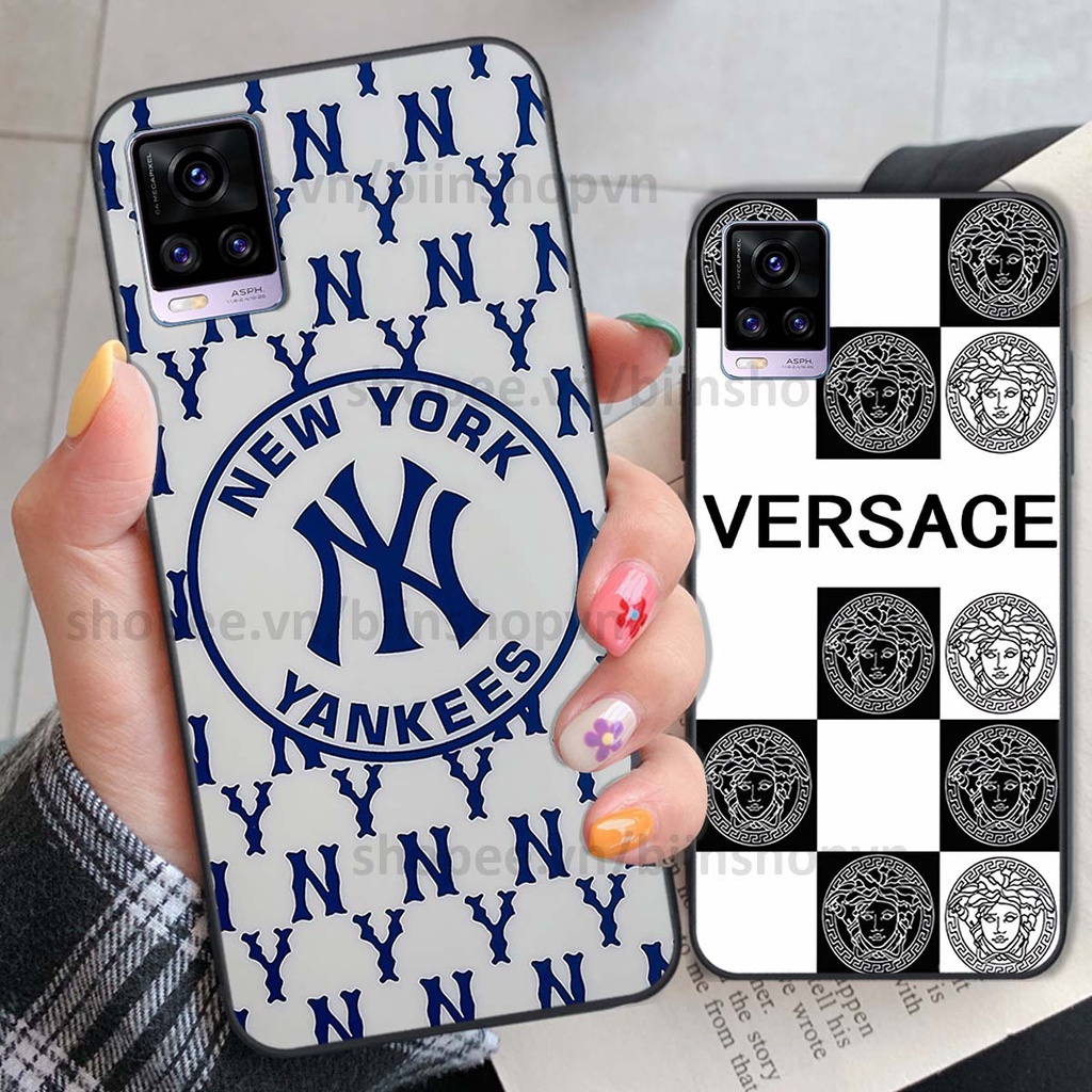 Ốp Vivo V20 in hình các thương hiệu nổi tiếng siêu đẹp, thời trang cá tính