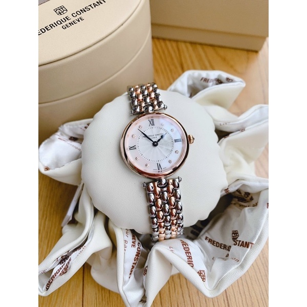 Đồng hồ nữ Frederique Constant Art Deco Women's Diamond Accent FC- thanh lịch hoàn hảo