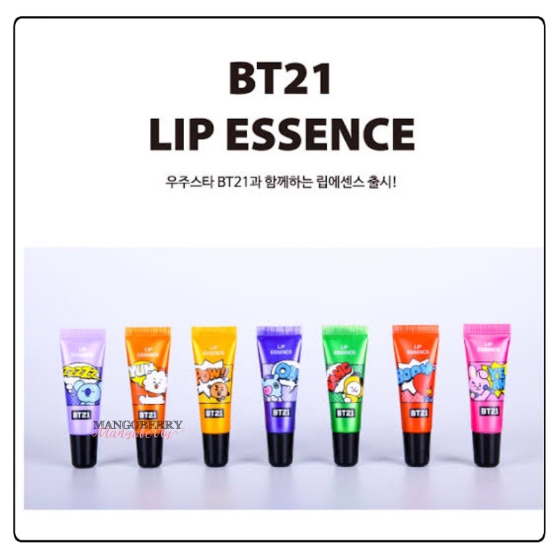 (hàng Mới Về) Tinh Chất Dưỡng Môi Bts Bt21 X Line Friends 8ml