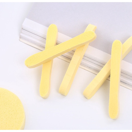 BÔNG MÚT BỌT BIỂN RỬA MẶT CHIVEY HÀNG LOẠI 1 - 12 MIẾNG/GÓI NỞ NHANH MỀM MẠI