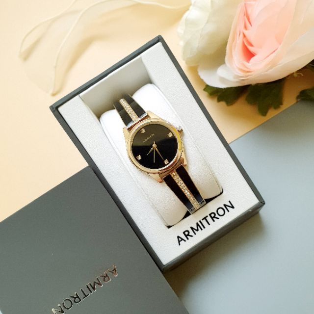 Đồng hồ nữ ARMITRON 75/5208BKGPBK CHÍNH HÃNG