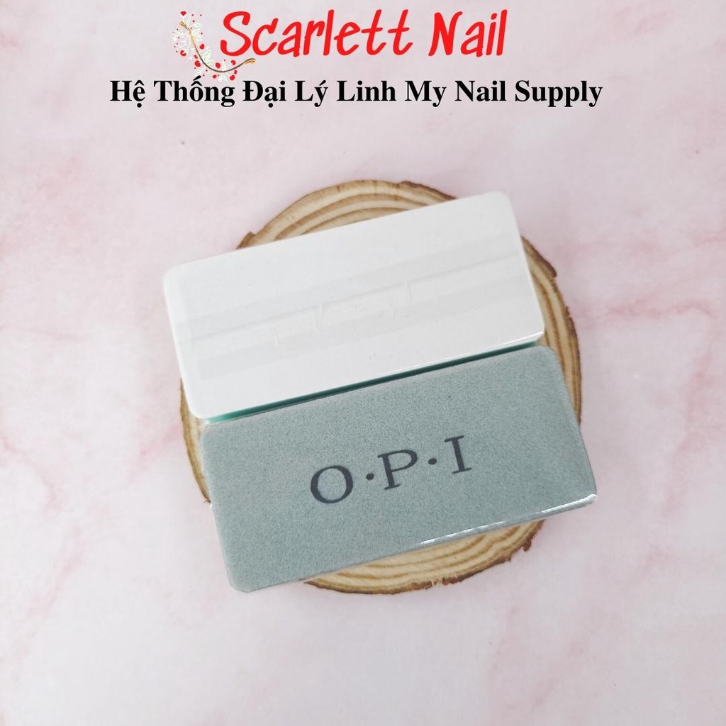 Phao Mịn Chà Móng OPI - Phao Đánh Bóng Móng Tay Buffer Mịn