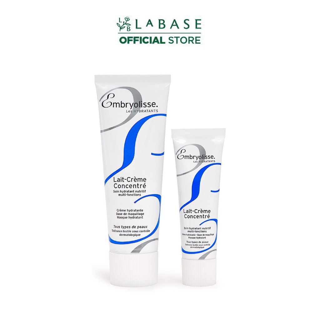Kem dưỡng ẩm Embryolisse giúp phục hồi da Lait Crème Concentré Tuýp 30ml - 75ml