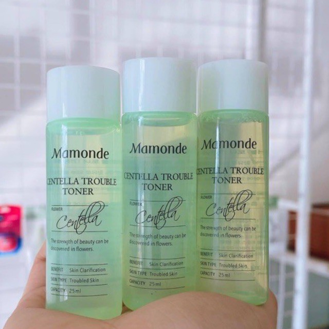 ( MINI HÃNG 25ml) TONER MAMONDE CENTELLA RAU MÁ