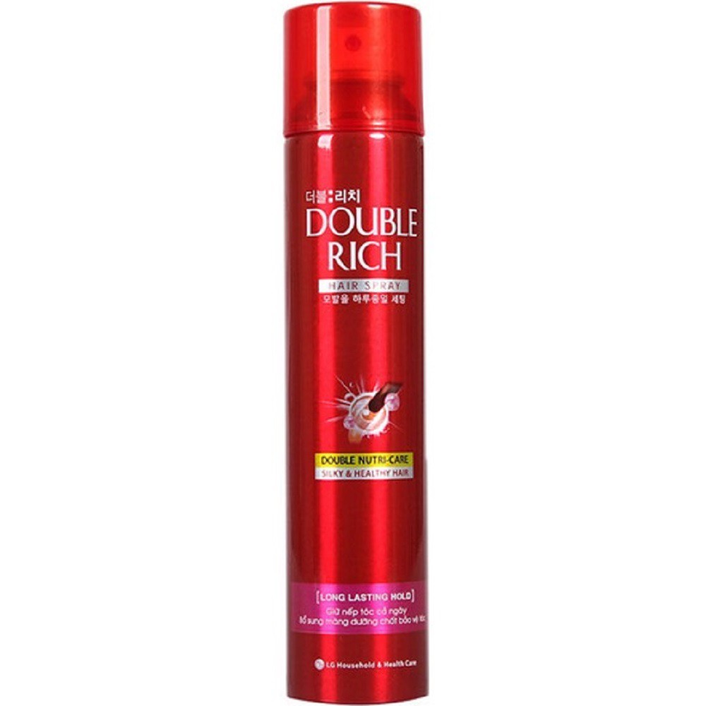 Keo Xịt Giữ Nếp Tóc Double Rich Hair Spray 170ML 100% chính hãng