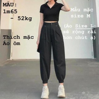 Áo Croptop POLO thời trang Nữ