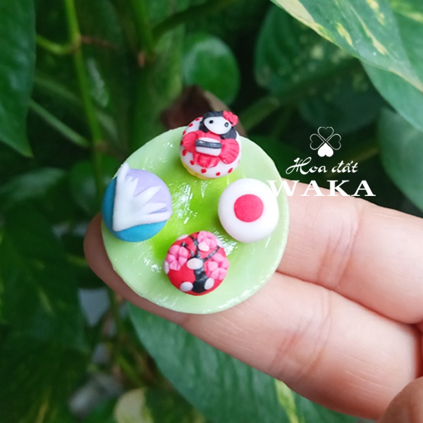 8 Mẫu Bánh CupCake Mini 01 Tỉ lệ 1/12