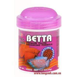 Thức ăn cao cấp cho cá Betta hũ 35g