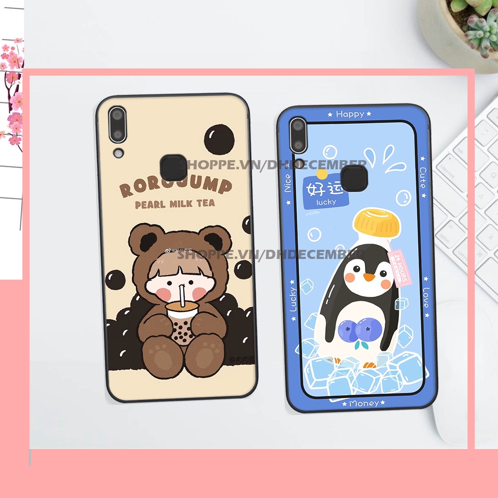 Ốp lưng Vivo Y91 / Y93 / Y95 in hình dễ thương- cute dog- n@sa RẺ-ĐẸP-CHẤT