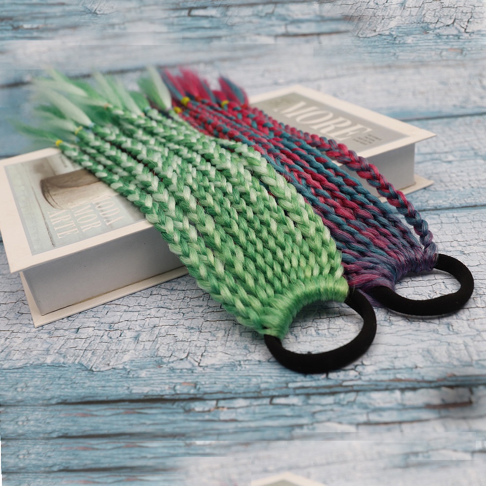 Tóc giả MISS FANCY 35cm nhiều màu đơn giản thời trang cho nữ