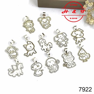 Dây chuyền bạc 12 con giáp dành cho bé yêu 🦄 mặt dây chuyền nhân vật hoạt hình dễ thương