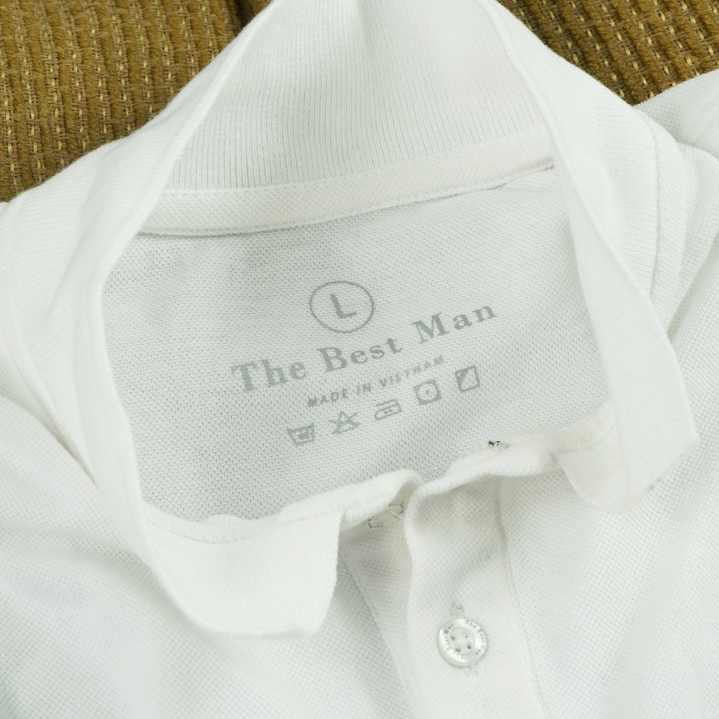 Áo thun POLO màu Trắng - THEBESTMAN | BigBuy360 - bigbuy360.vn