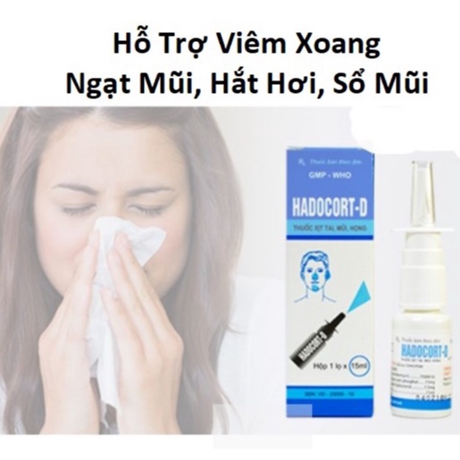 Hỗ Trợ Viêm Xoang, Ngạt Mũi, Hắt Hơi, Sổ Mũi