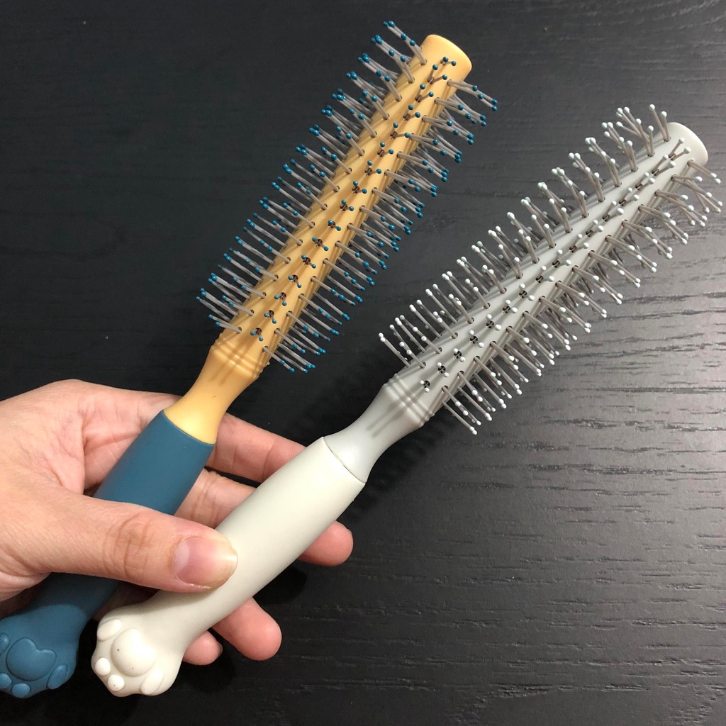 Lược Cuốn Tóc Tròn Đa Năng Dễ Thương Tiện Dụng