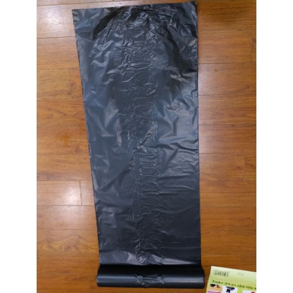 Cuộn túi đựng rác tiện lợi màu đen tự phân hủy an toàn với môi trường size 55x65cm