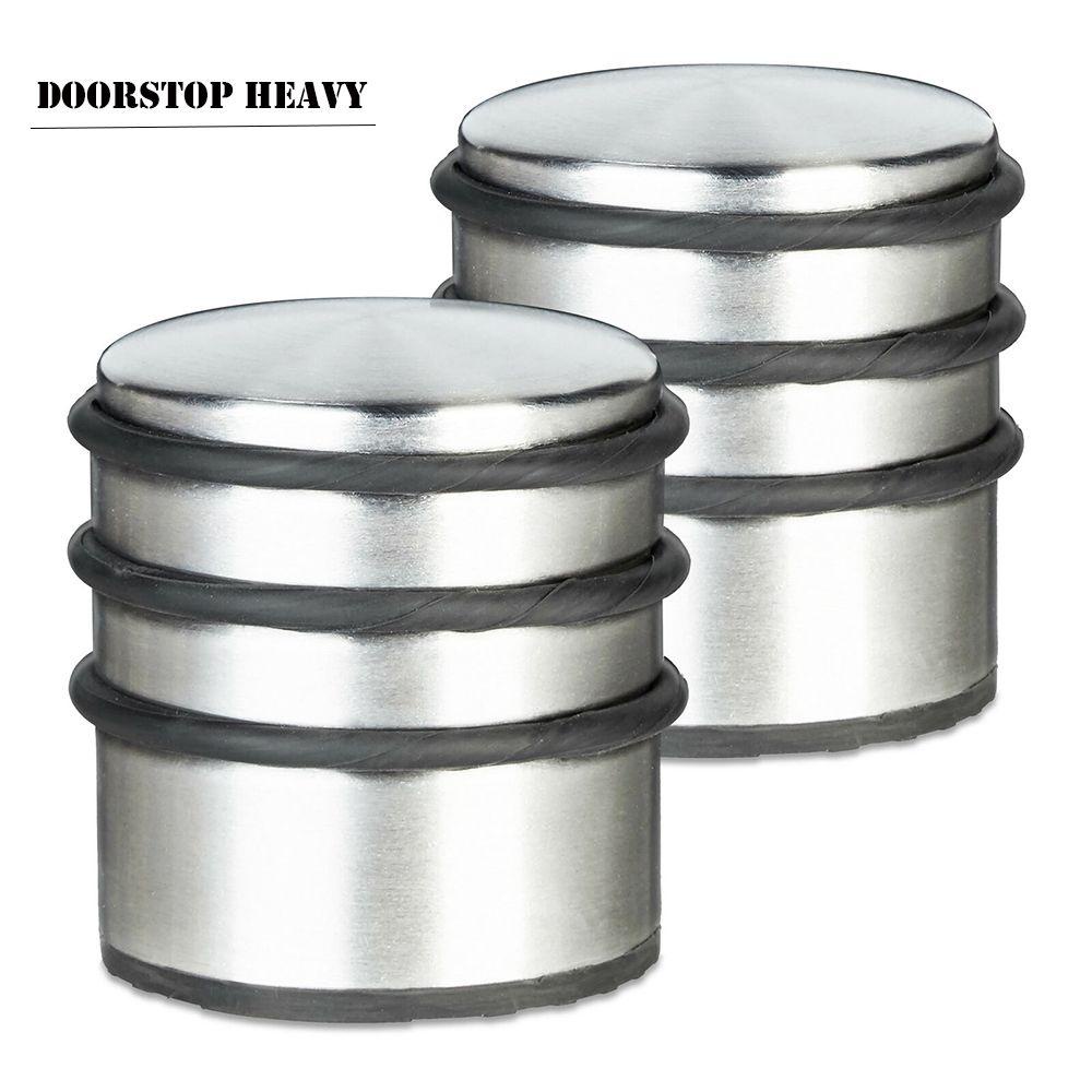 ZAIJIE24 Dụng Cụ Chặn Cửa Bằng Cao Su Chắc Chắn Không Cần Đục Lỗ Mới