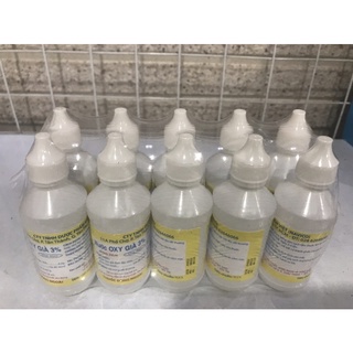 oxy già 3% rửa dụng cụ vết thương