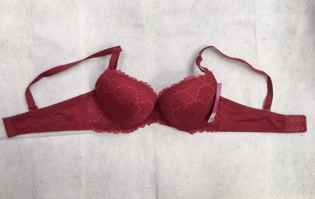 Áo ngực (96) mút dày ren vừa cài sau 2 móc