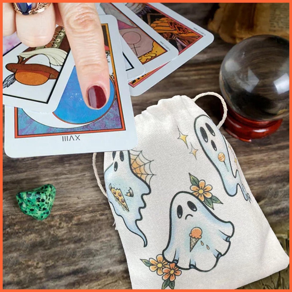Túi Nhung Dây Rút Đựng Thẻ Bài Tarot / Bài Tarot / Bài Tarot / chunvn Tiện Dụng