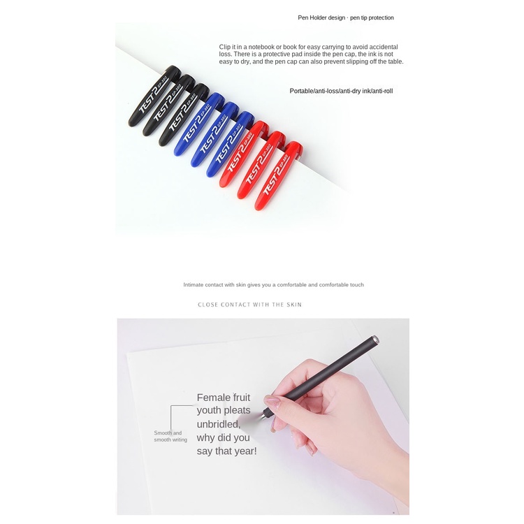 1 Bút Mực Nước Mực Đen Ngòi 0.5mm