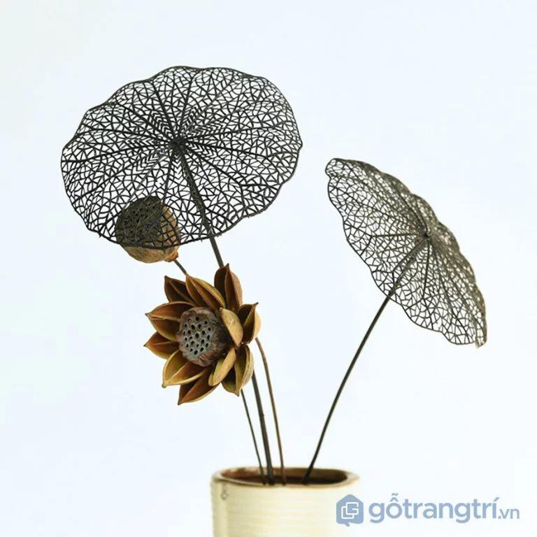 Lá sen giả trang trí Siêu độc đáo đẹp lạ
