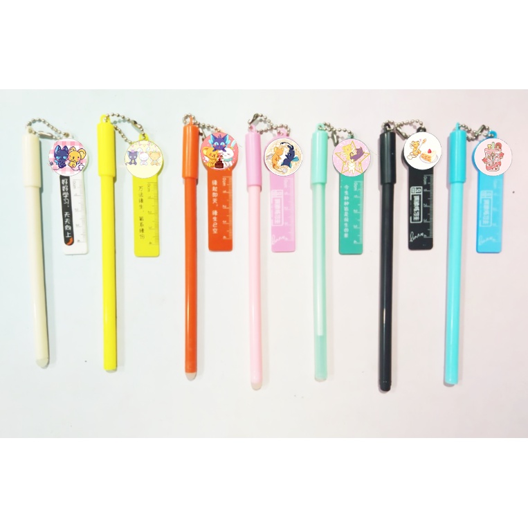 Bút kero ccs kèm dây treo BMCI17 bút cute dễ thương thần tượng idol hoạt hình