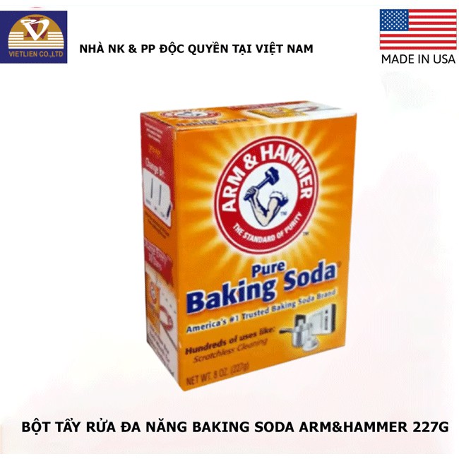 Muối Nổi tẩy rửa đa năng Baking Soda 227g