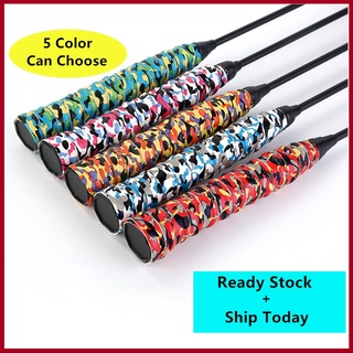 1 Máy Tính Keel Tay Keo Camoumaflage Hoa Chống Trơn Trượt Cầu Lông Tennis Vợt Cầm