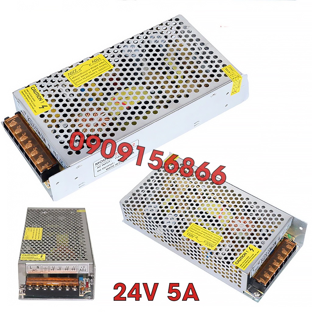 Nguồn tổ ong 24v 5A 3A